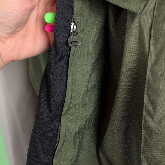 Nike Green Windbreaker Lightweight Field Jacket - Picture 6 of 10